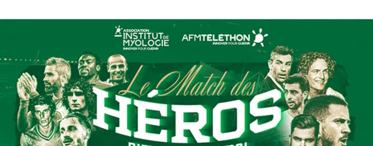 Les légendes de l'ASSE de retour à Saint-Étienne contre la maladie de Charcot