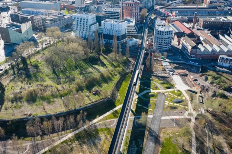 Lille : un nouveau poumon vert et un complexe sportif passif à Saint-Sauveur