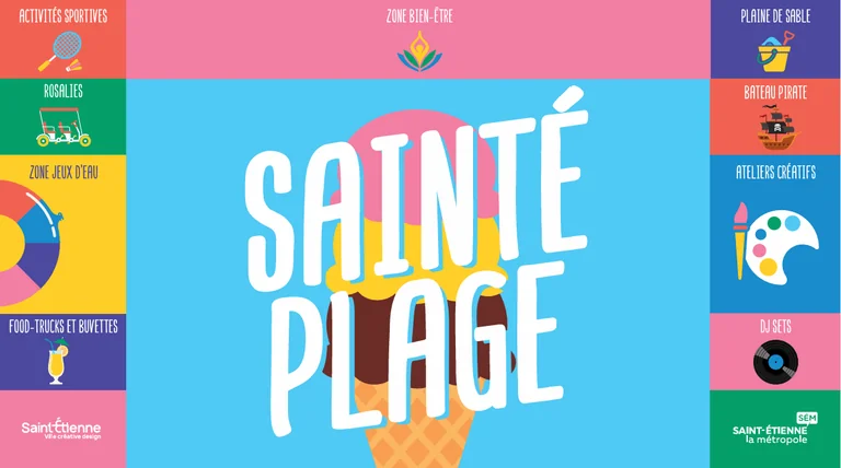 Saint-Étienne : Sainté Plage gratuit du 27 juin
