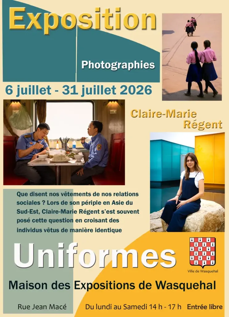 À Wasquehal, « Uniformes » s’expose tout juillet