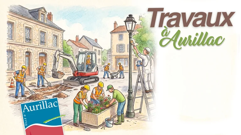 À Aurillac, des travaux vont perturber vos trajets