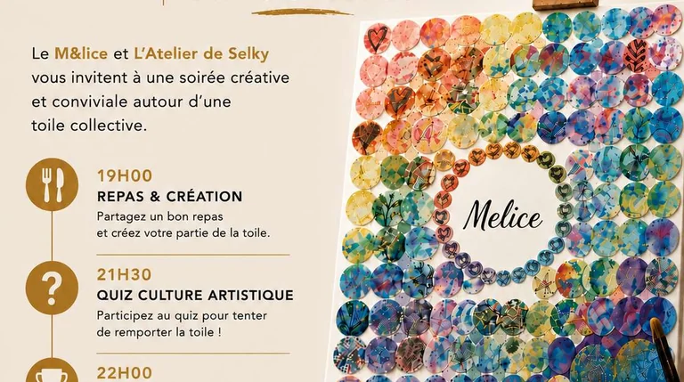 Dîner Atelier Art en Commun à Montpellier le 21 août