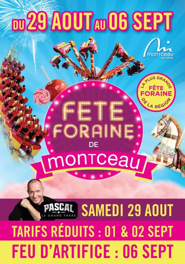 Fête foraine à Montceau-les-Mines : deux jours à tarifs réduits