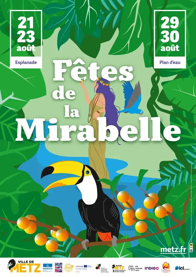 Fêtes de la Mirabelle à Metz : 17 jours gratuits dès le 21 août