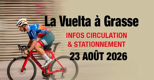 La Vuelta à Grasse : le plan de circulation pour le 23 août