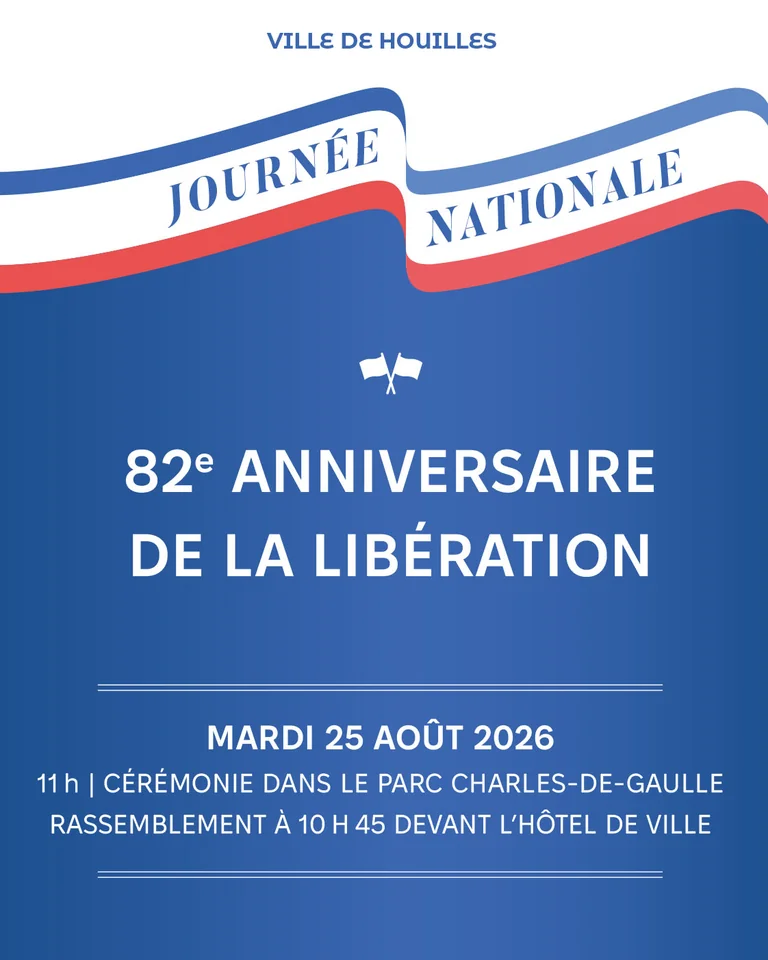 Libération de Houilles : l’hommage en cortège du 25 août