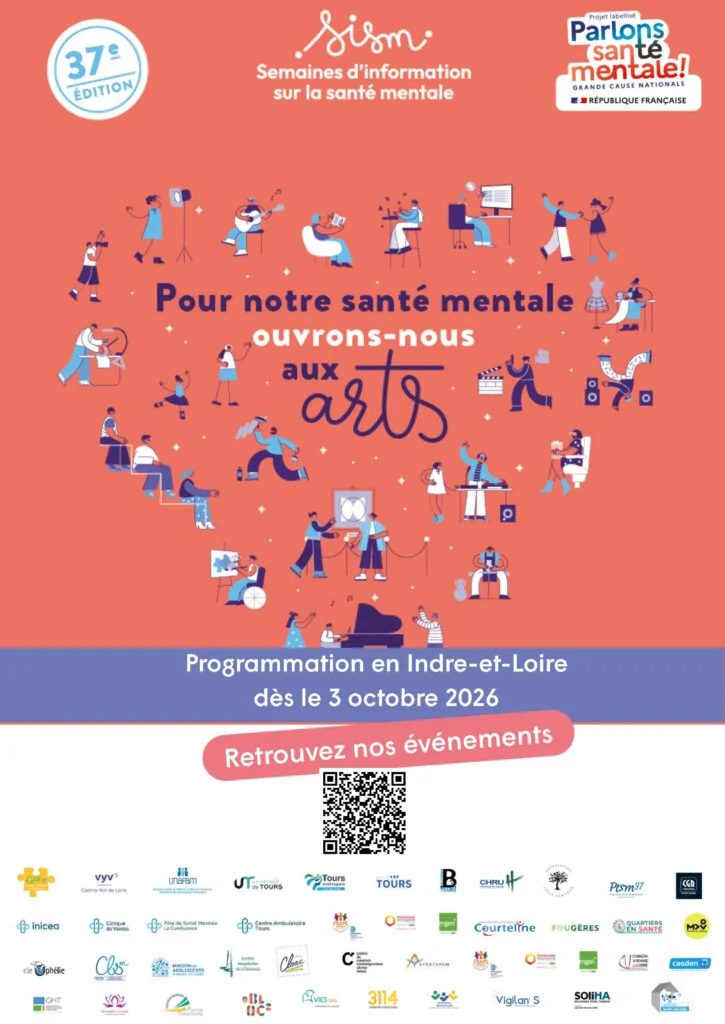 À Tours, un mois d'ateliers et de ciné-débats gratuits sur la santé mentale