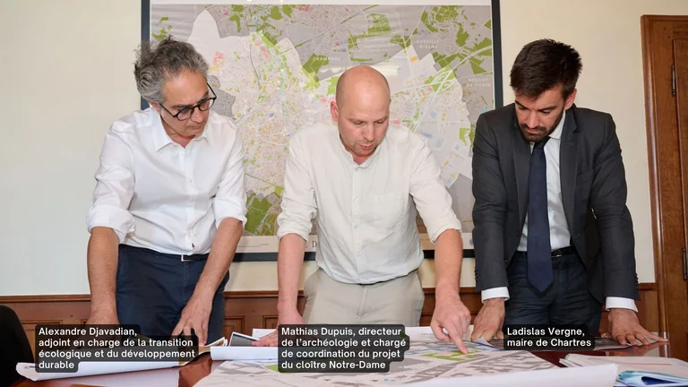 Chartres : les habitants invités à dessiner l'esplanade de la cathédrale