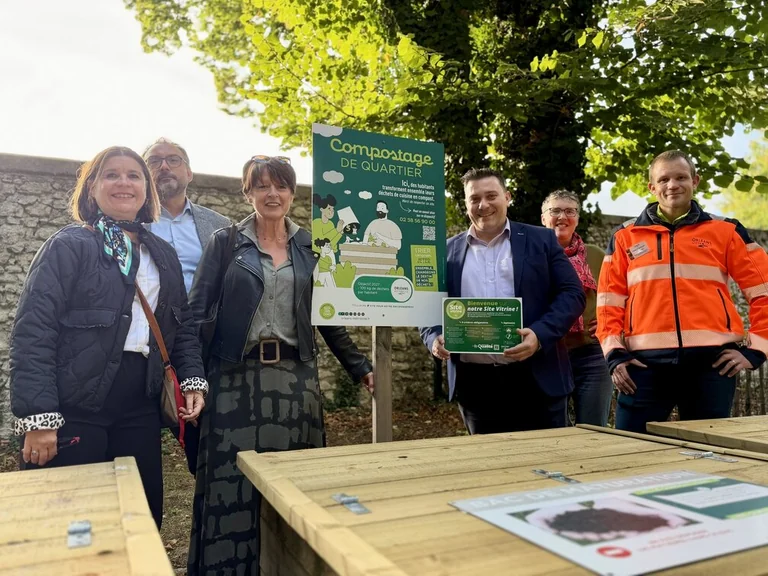 Compostage à Orléans : 5 sites décrochent le label Site Vitrine